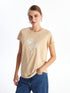 LC Waikiki Crew Neck Printed Short Sleeve Women's T-shirt